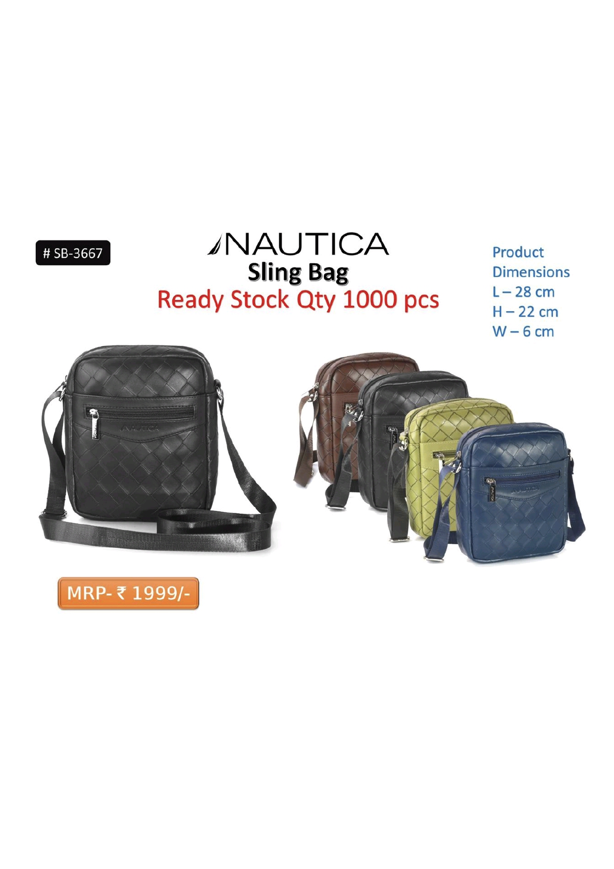 Nautica sling bag